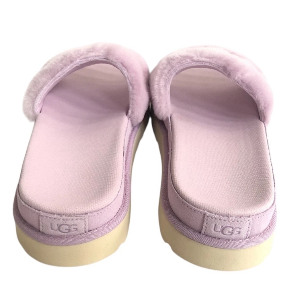 UGG Laton Fur Slide Sandals - Picture 3 of 8